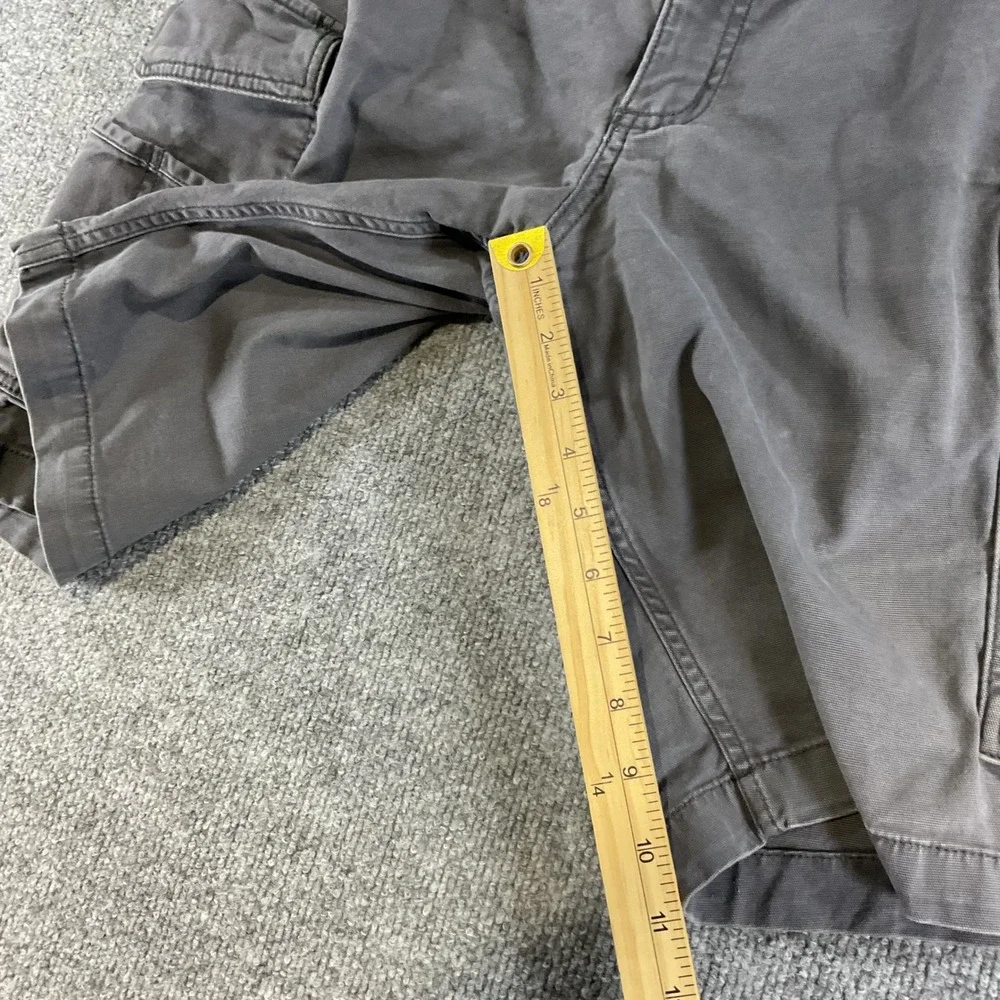 Carhartt Relaxed Fit Cargo Shorts Mens 40 Gray Work Utility Carpenter Outdoor